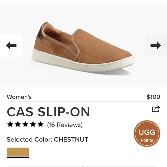 ugg cas chestnut